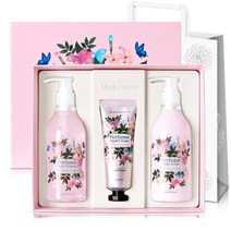 메디플라워 로맨틱 홀리데이 바디세트(워시+로션+핸드크림)+(쇼핑백 포함) 바디세트 / 5+1 행사, 1개