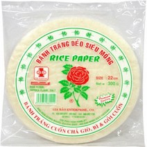 DATAFOOD 베트남 라이스페이퍼(원형22cm) 300g*, 300g, 1개