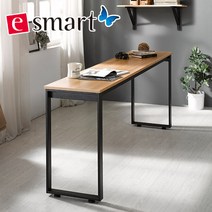 이스마트 스틸 테이블 사각다리 1600 x 400, 상판:화이트/프레임:화이트