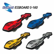 ESSBOARD 에스보드 S-160 에스보드킥보드스케이트보드, 레드