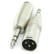 더블스피드 XLR 마이크 연결 변환 젠더 캐논잭, AH0004