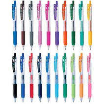 제브라 사라사 클립 중성펜 sarasa 0.3 0.4 0.5mm, 0.3 BK 블랙