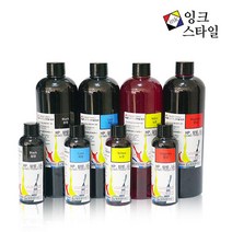 스타일잉크 HP 리필잉크 M180 M260 삼성 SL-J1660 SL-J2160W 무한리필잉크, 1. 4색세트 1L, 1개