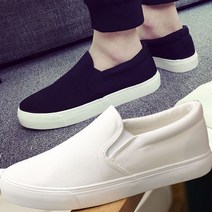 홀리바나나 BX03 남성용 면 기본 슬립온 신발