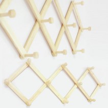 리빙조아 [원목] 우드자바라 둥근형 (소 중 대), 소형, 1개