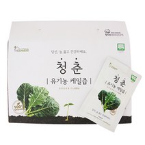 더채소 청춘 유기농 케일즙 110ml x 30개입, 30포