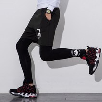 지지아나 23 남자 여름 반바지 레깅스 세트