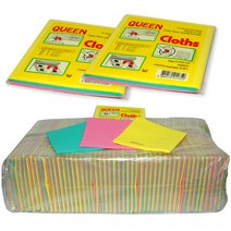 만수닷컴 정품 독일행주 3P세트-100개(총300장) 융행주 칼라행주 부직포행주, 삼색행주