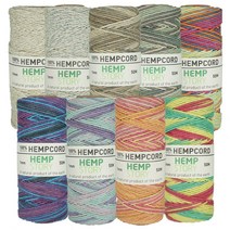 동서스토어 햄프끈 1mm(S) 면끈 매듭공예 포장용끈 팔찌만들기, 06.퍼플믹스(S)_1롤