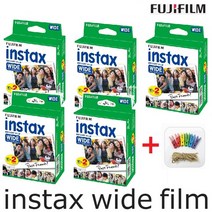 후지필름 인스탁스 와이드필름, 1개, 와이드필름10팩(100장)+포토라인:1개
