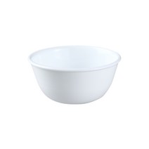 코렐 화이트 무지 미국형 밥공기 355ml, 화이트 공기, 1p