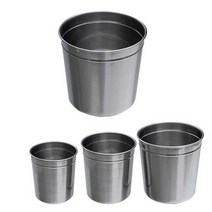 스텐휴지통 다용도휴지통 5L~10L, 다용도휴지통6리터, 1개