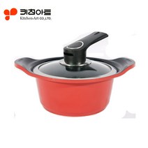 키친아트 투톤 세라믹냄비, 16양수