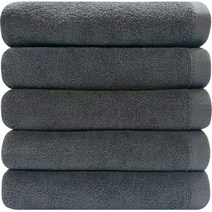 다주타올 호텔수건 150g 5p, 진회색, 5장