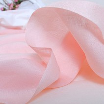 데코탑 마원단 라미 마직 린넨 여름원단 광목 대폭워싱무지린넨 프랑스자수원단, 샤인마직핑크