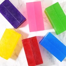 [캔들이케아] 천연 비누 만들기 재료 DIY 모음 비누베이스 / 기타재료, 컬러 비누베이스-레드