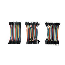 [RC야놀자] 아두이노 브레드보드 10cm 점퍼선 40개 (암-암) / 라즈베리파이 점퍼선, 1개