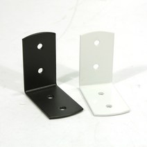 철물바다 ㄱ자도장꺽쇠 백색 소 50x30x2T, 1개