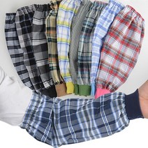 해밀 선염지 체크토시 작업토시, 1개, 색상랜덤발송