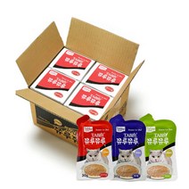 테비 쮸루쮸루 30g 48개 1박스 파우치, 새우