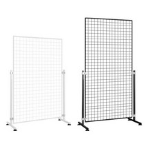 메쉬망 진열대 철망+다리세트/다용도 인테리어 네트망 60x120cm~180cm, 60x120cm:블랙