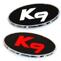 K9 순정교체형 엠블럼, 화이트, Small
