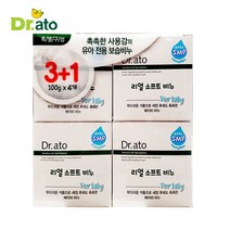 닥터아토 리얼 소프트 비누 100g x 4개 유아비누