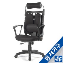 동서가구 체어BK SPD요추올메쉬 회전의자 DF900858, 그린투톤