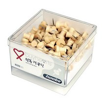 바이하츠 원목장구핀 / 압정, 장구핀 점보