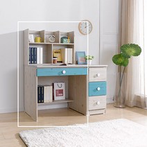 [미젠시아] 에디슨책상, 블루