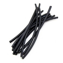 케이블마트 MACK 검정 열 수축튜브 1.5파이 1.5mm-15Cm씩 70개 케이블, 70개입