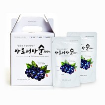 산지직송 국내산 100% 아로니아즙 순수(무농약) 30포, 50ml