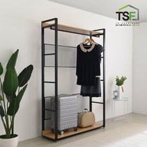 티에스퍼니처 TS드레스장 2단 기본형 1200 (1200-A) 드레스룸가구, 아카시아