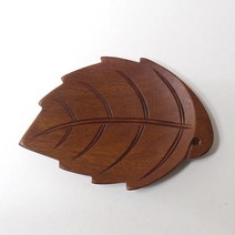 토비 옻칠 나뭇잎 차탁 (소), 1개, 1