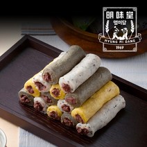 명미당 영양찰떡 혼합3종 1호 45Gx15개 (호박+쑥+검은깨 각 5개), 1개, 675g