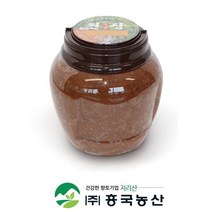 흥국농산 9회 죽염된장 3kg 1병 지리산