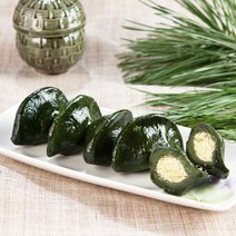 [청암뜰] 모시잎 찐 송편 동부가루 260g*4봉(5개입*4팩), 4봉