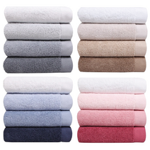 송월타올 프리미엄보더 170g 40수 10장, 진파랑