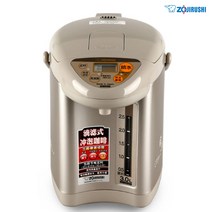 ZOJLRUSHI 정품 조지루시 전동포트 CD-JUH30K(3L)/전기포트, 실버(XA)