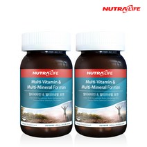 뉴트라라이프 멀티비타민&미네럴 포맨 90정 (3개월분), 1450mg, 2박스