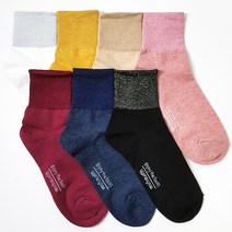 발목 반짝이 글리터 양말