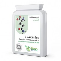 [6팩]영국산 트루 (6팩)영국산 L-글루타민 아미노산 보충제(500mg 90 캡슐), 10g, 90캡슐