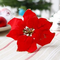 이소품 레드 포인세티아픽(소) 3P, 단품