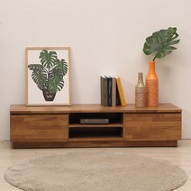 방친구 라떼&카푸치노 1800&1500&1200 거실장, 03_라떼 5자 거실장 오픈 멀바우i