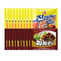[킹스랜드] 짜짜로니 10개 + 오뚜기진라면순한맛 10개, 1개