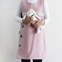 강남콩 데일리 누비 누빔 겨울 앞치마 원피스 넉넉한사이즈 도톰한원단 고퀄리티 청앞치마 청해지 네이비 핑크 단체복 편한 홈웨어 패션 예쁜 베스트형 어린이집 유치원 선생님 카페 신학기, 1개