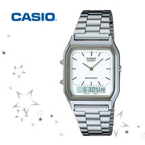 카시오 AQ-230A-7 CASIO 메탈 남녀공용 손목 시계