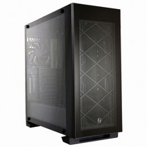 리안리 Alpha330 강화유리 케이스 pc케이스