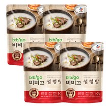 비비고 설렁탕, 500g, 4개