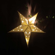 스타랜턴 행잉데코 20CM (화이트), 단품